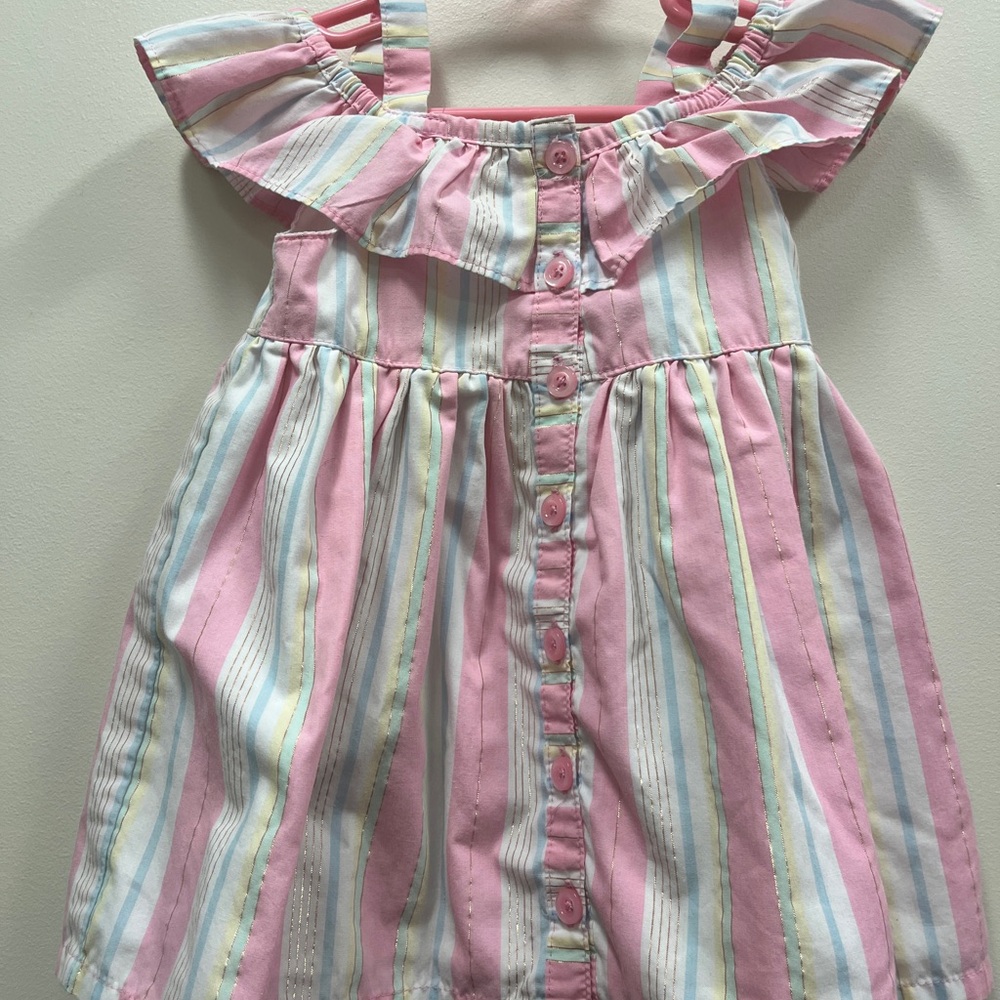 Striped Pink and Pastel Shirt